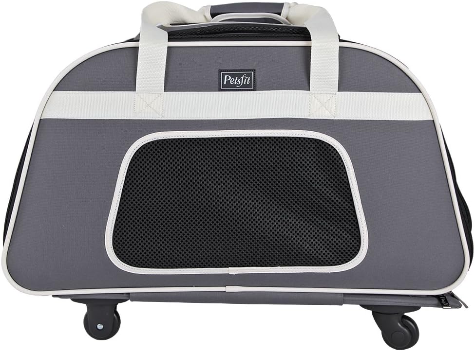 Petsfit Dog Trolley,Dog Trolleys on Wheels,Pet Carrier on Wheels with