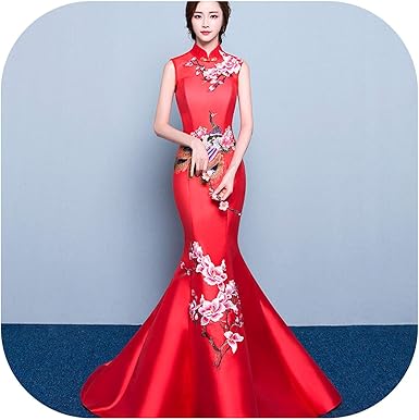 red traditional dresses