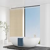 WELDUN Extendable Shower Curtain Rod 48-118cm No Drill Telescopic Pole White view 6