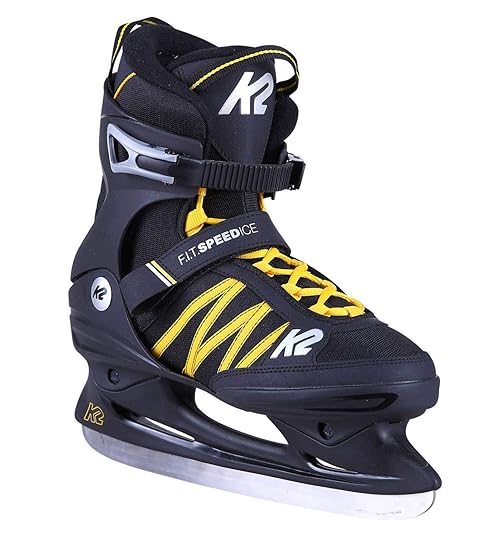 K2 Herren Escape Speed Ice Feldhockeyschuhe - Semi-Soft Skates Mit Edelstahlkufen