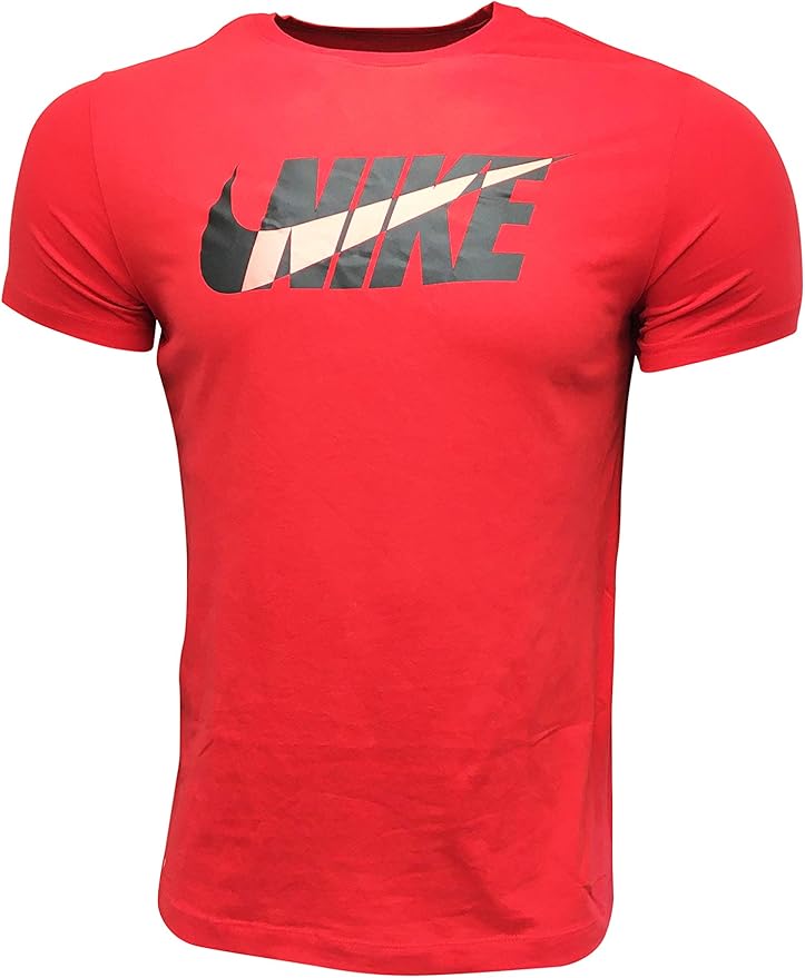 Nike Men's TShirt Cotton/Polyester Blend CK4267 Red (Large