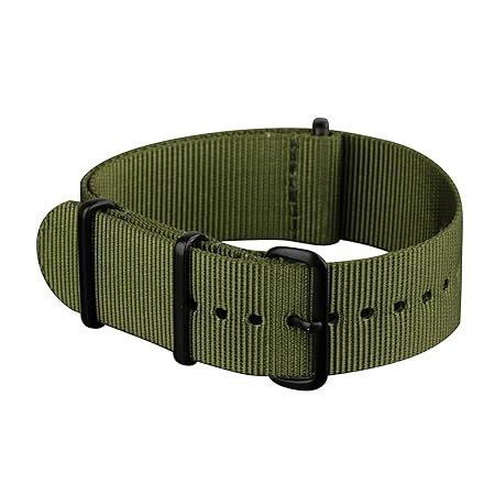 Green military fabric NATO band