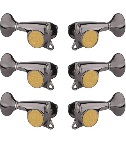 調理器具 GOGO73 Amazon.com: Gotoh Midsize 510 3+3 Guitar Tuners with Metal