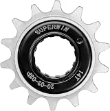 Hycline 14T Freewheel Black-Silver 34mm Thread 1/2 x 1/8 Inch 167g view 3