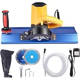 Tile Edge Beveling Tool with 16-Roller Base, 43&deg; Angle Chamfer Machine with Water Cooling &amp; Dust Bag, for Tiles, Paving Stones &amp; Marble|Tile Cutter|Tile Saw
