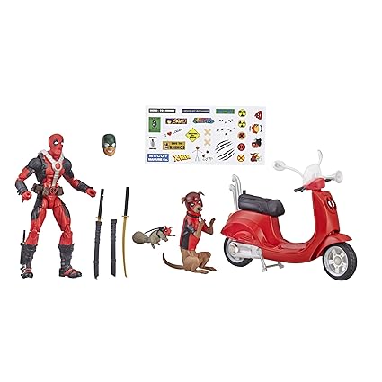 Marvel E4702 Legends Series 6 Deadpool With Scooter - 