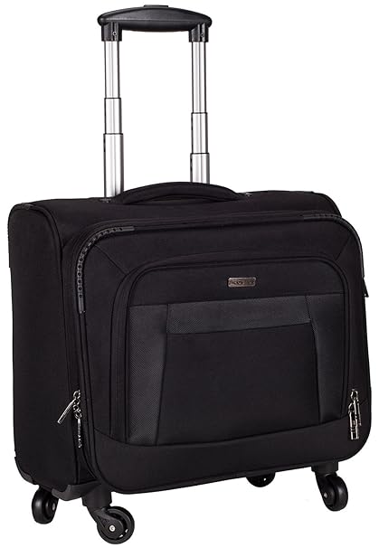 Cosmus Polyester 42Litres Black Laptop Roller Cases