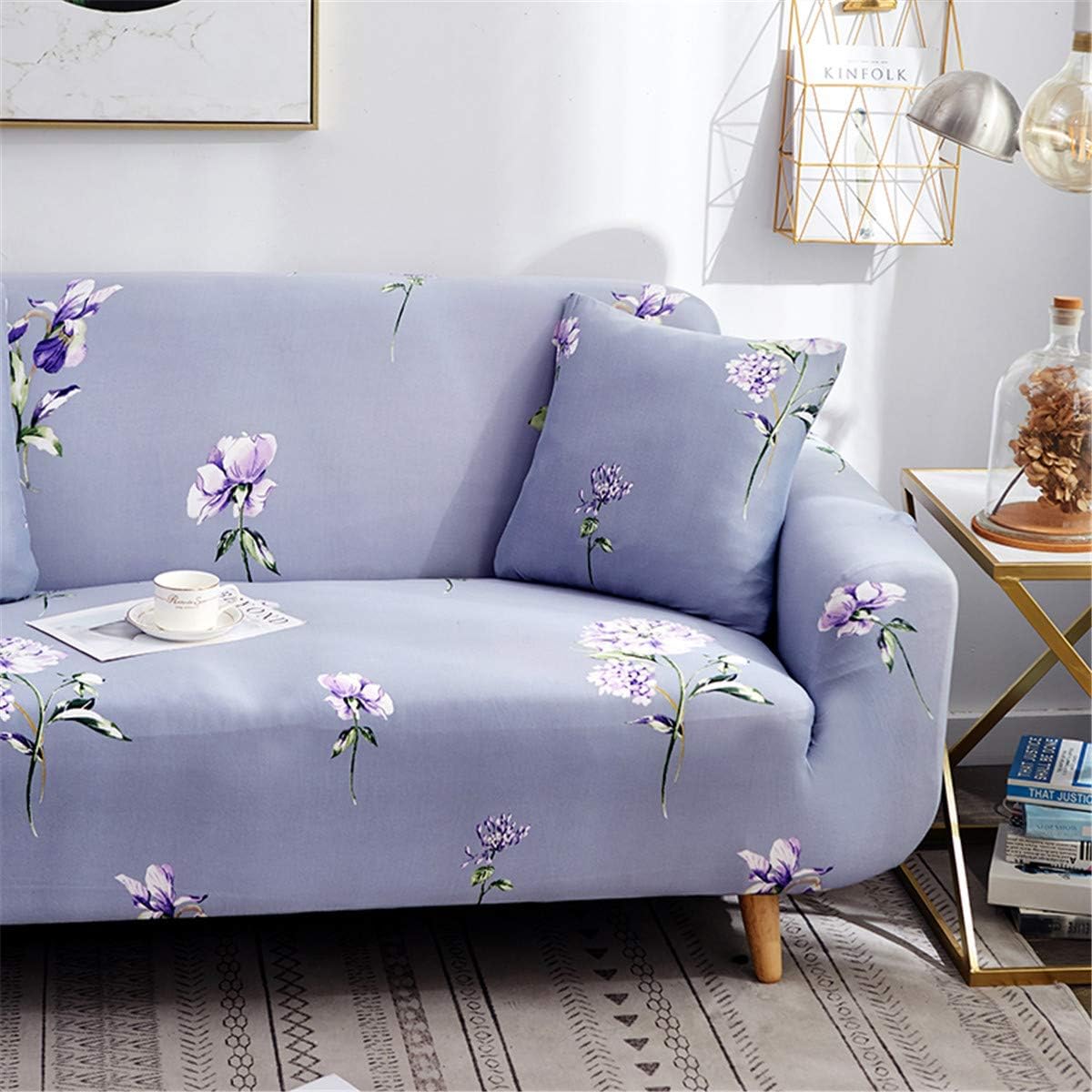 Morbuy Elastic Sofa Throw Sofa Cover 2 Seater Corner Sofa L Shape Stretch Non Slip Armrests Sofa Cover For Sofa Couch Cover Armchair Cover 3 Seater Lavender Amazon De Kuche Haushalt