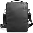 tomtoc 360 Protective Laptop Shoulder Bag for 16-inch MacBook Pro M4/M3/M2/M1 Pro/Max A3403 A3186 A2991 2024-2021, 15-inch MacBook Air M2/A3114 M2/A2941, Dell XPS 16/15, Cordura Ballistic Nylon Fabric