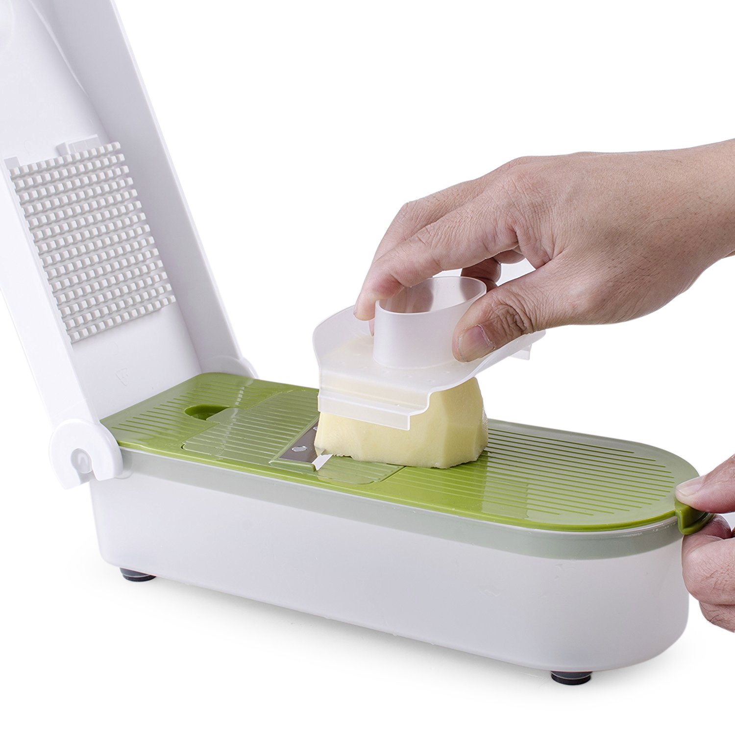 Vegetable Chopper Dicer Slicer Shredder Grater Cutter ALISKID Manual Vegetable Chopper Onion