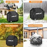 Ezilif Waterproof BBQ Cover 120x60x120 cm Oxford Heavy Duty Reflective view 7