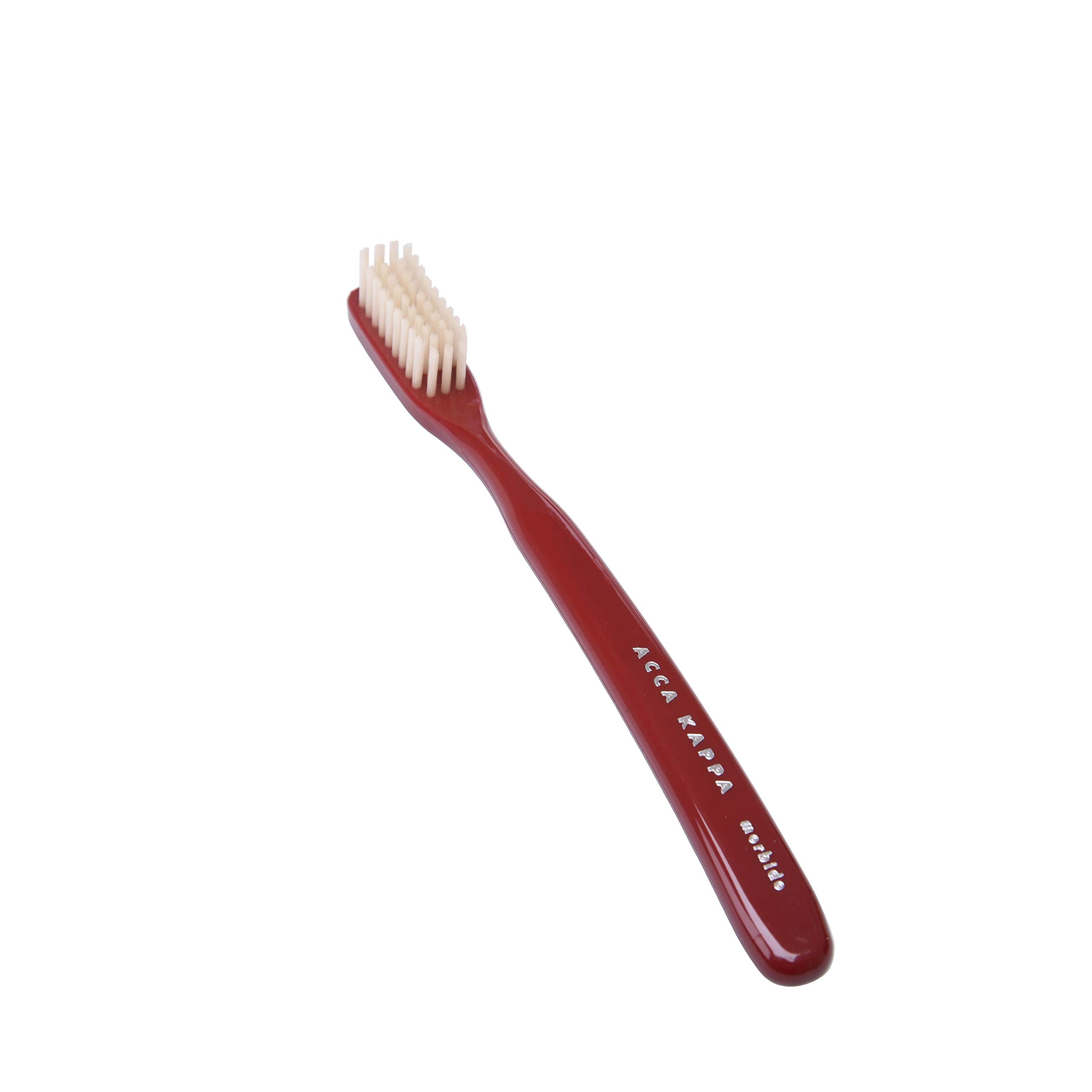 Acca Kappa Vintage Red Toothbrush Medium Nylon