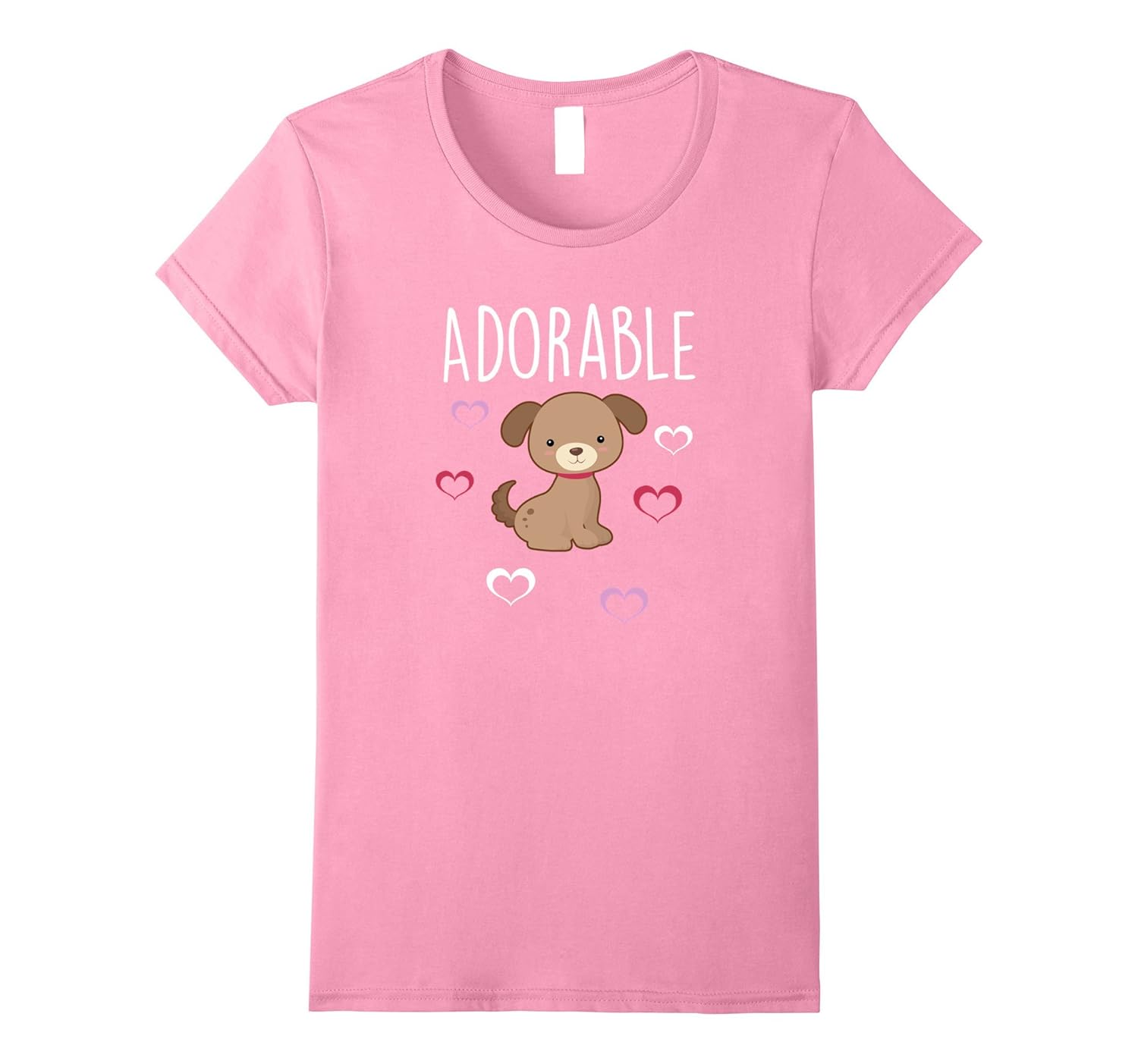 Adorable Puppy T-Shirt Cute Dog Love Girls Gift Tee-ANZ