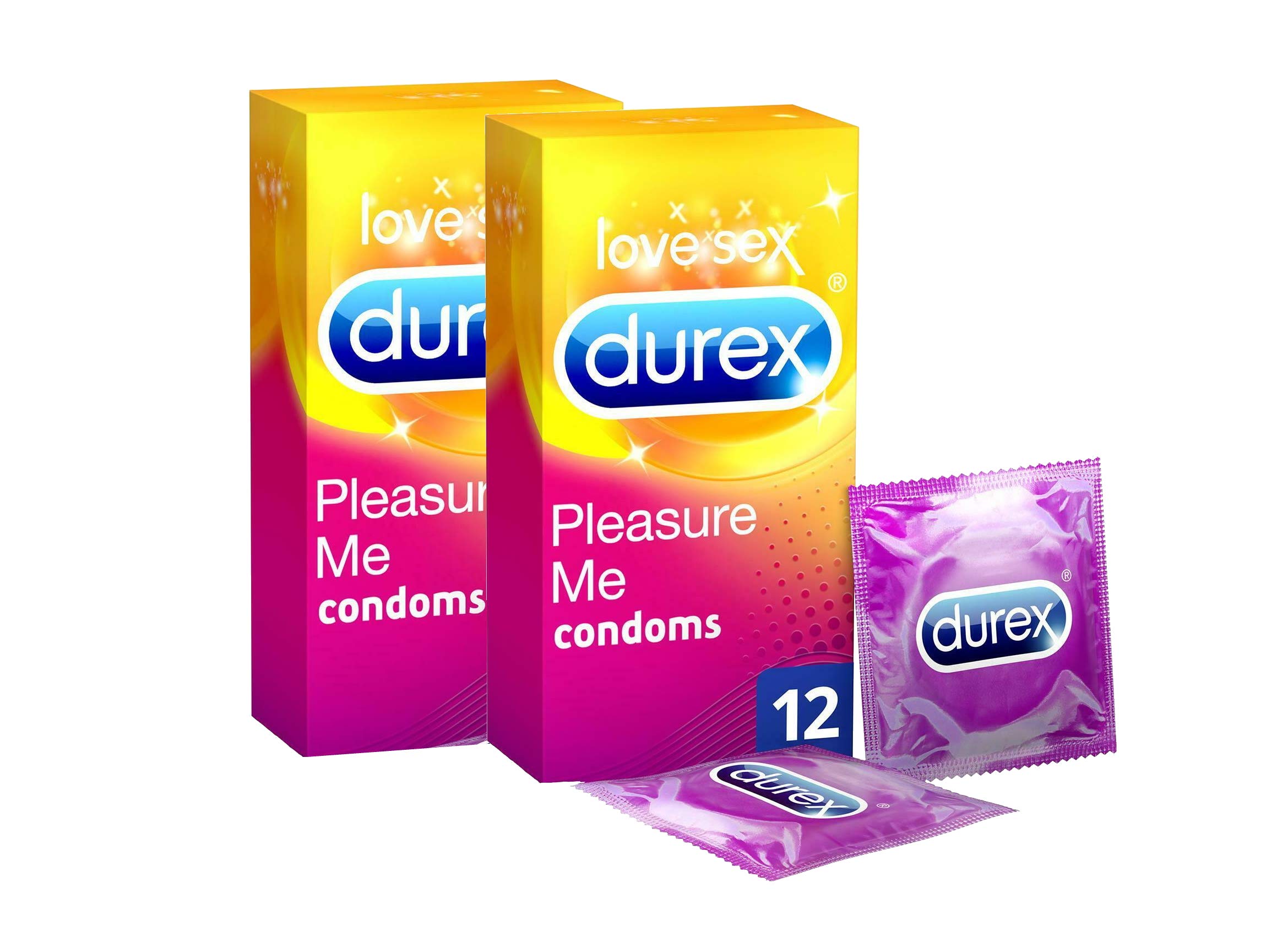 Durex Pleasure Me Condoms - Pack of 24