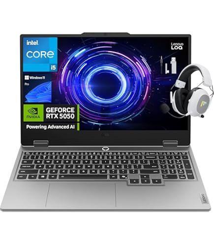 Amazon.com: Lenovo LOQ 15 Gaming Laptop - RTX 3050 - Intel Core i5