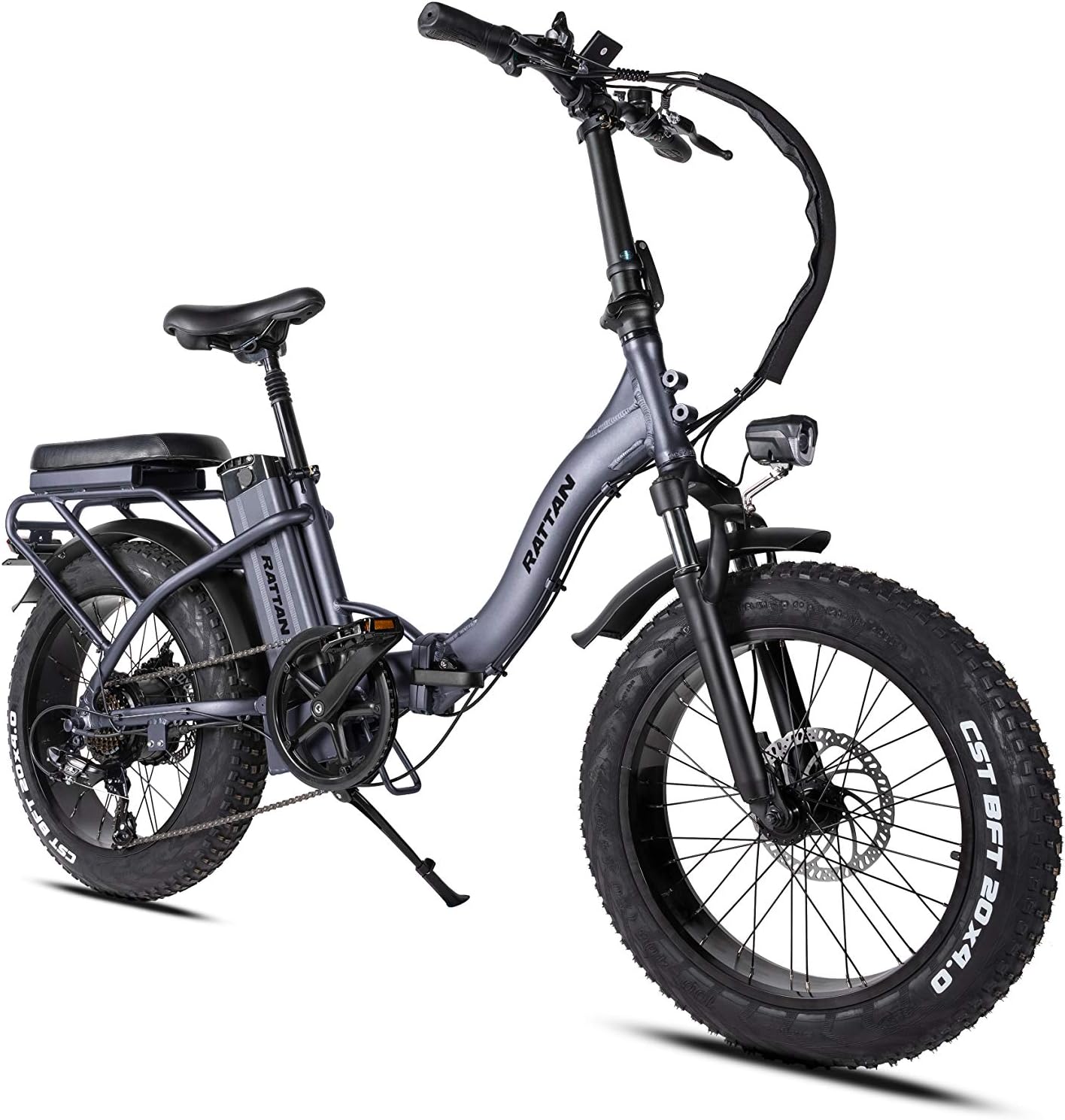 Rattan Folding Electric Bike 750W 48V 13AH Women's Step