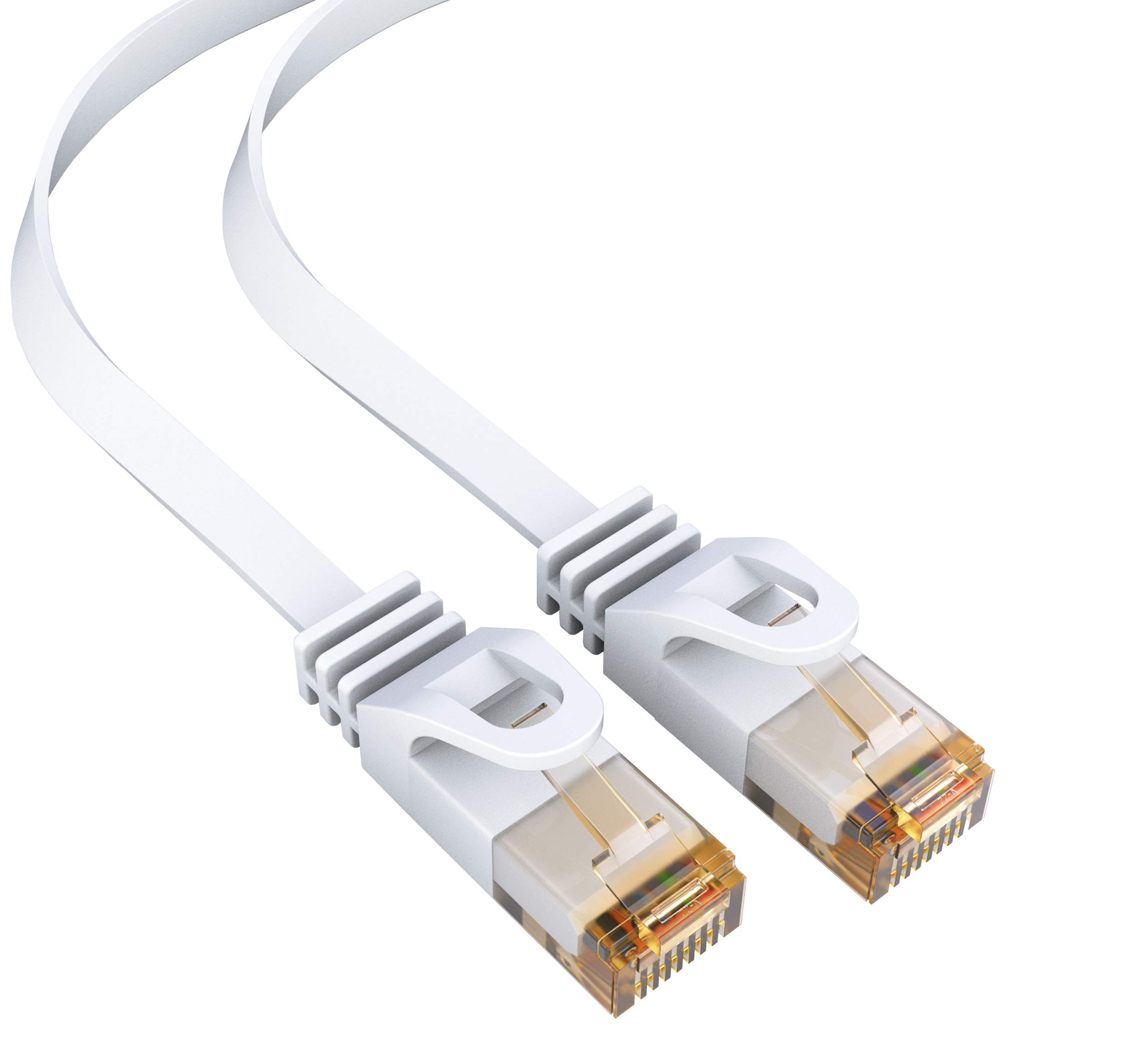 mumbi FTP Ethernet LAN Patch Cable White 2.00m