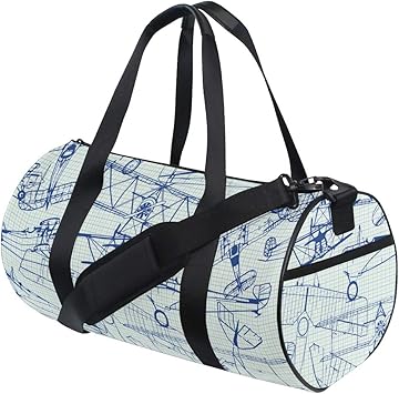 duffle bag drawing