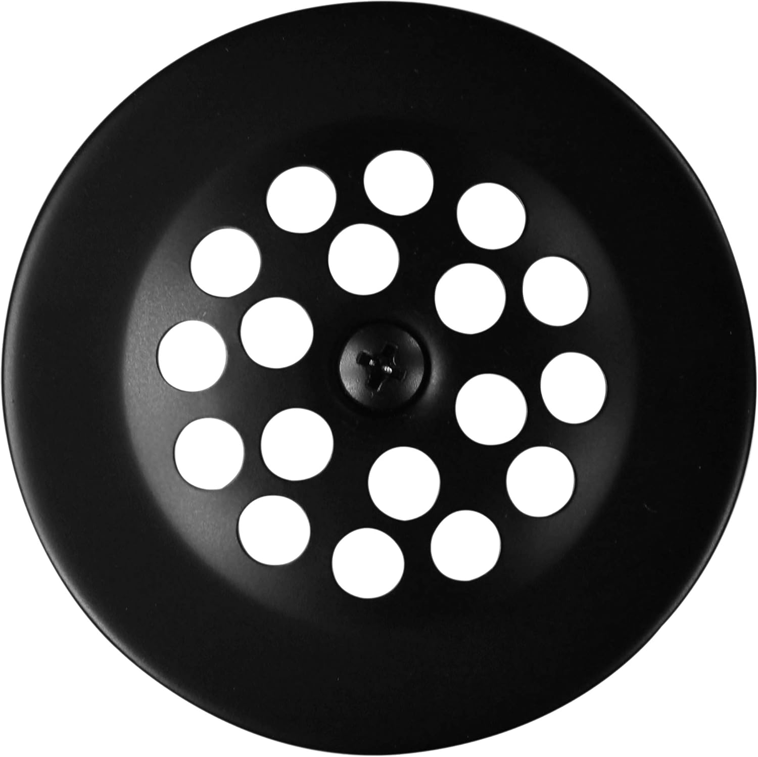 Westbrass R92-62 3-1/8" Trip Lever Tub Trim Set with 2-Hole Overflow Faceplate, Matte Black - - 