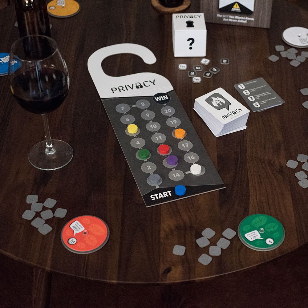 Privacy - Adult Party Game | 18+ Board Game | Fun Drinking Game to play with Friends | Reveal your friends secrets with the hilarious Privacy Card Game | Anonymously Answer NSFW Questions
