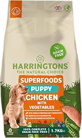 Harringtons Complete Grain Free Puppy Food Chicken Veg 1.7kg Pack of 4 view 2