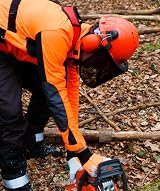 Oregon Chainsaw Safety Helmet with Protective Ear Muff and Mesh Visor view 4