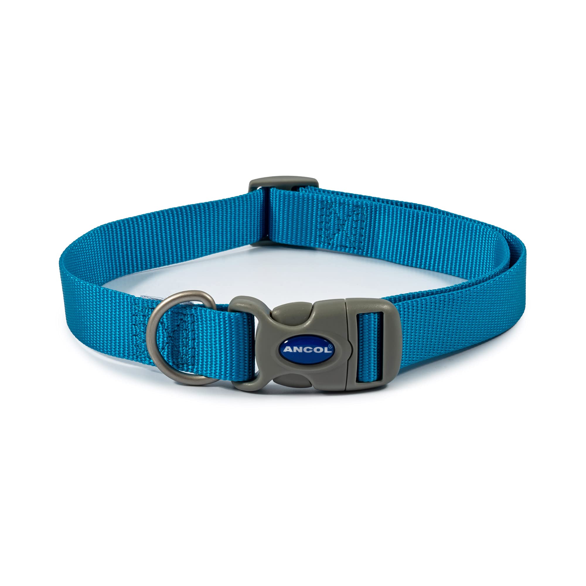 Ancol Viva Quick Fit Adjustable Collar, Blue, Size 5-9 to Fit 45-70 cm, Weatherproof