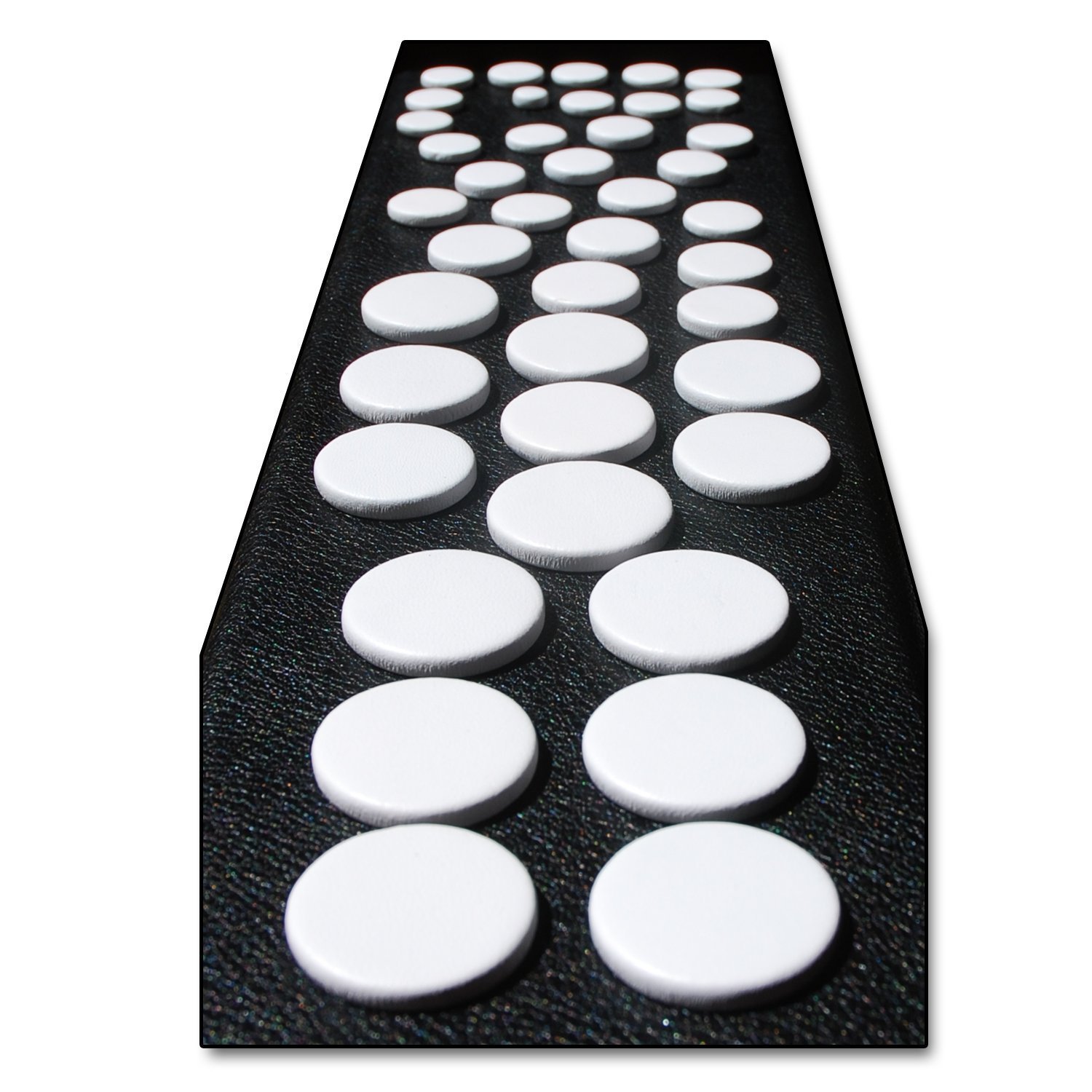 41 Leather Pads for Bass Clarinet (Boehm Key System) Universal Pad Set - Soundman® Leather Pads for Bass Clarinets 41 pcs