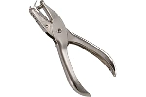 Officemate OIC 1- Hole Punch, 5 Sheet Capacity, Silver (90091)