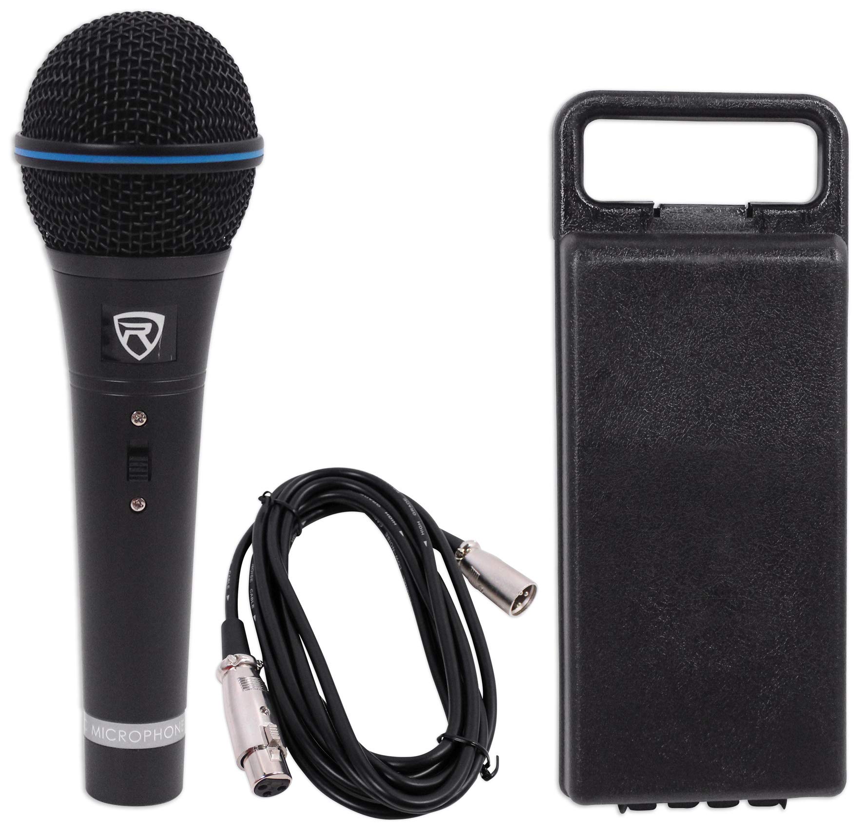 Rockville RMM-XLR Dynamic Cardiod Professional Metal Microphone W/10' XLR Cable