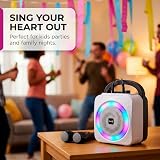 RockJam 10W Rechargeable Bluetooth Karaoke Machine with Two Mics view 4