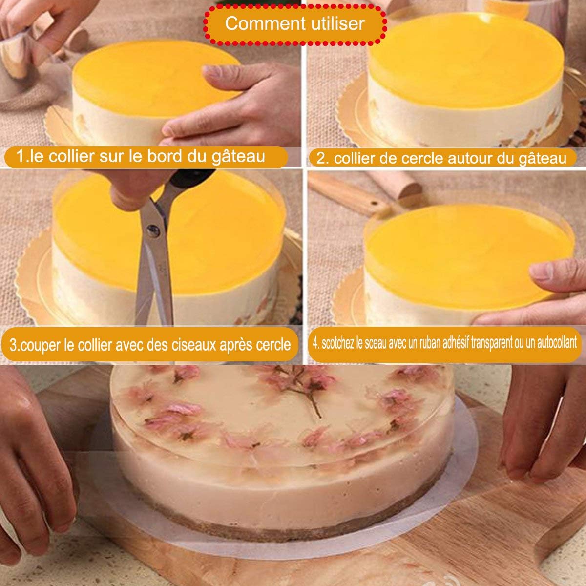 Outils De Modelage Ustensiles A Patisserie Well Buy Rouleau Ruban Pour Patisserie Gateaux Pp Film A