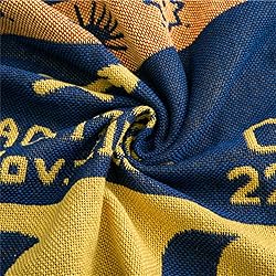 Boho Throw Blankets Woven Reversible Cotton