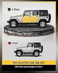 KYX Running Boards for 2007-2018 Wrangler JK 4