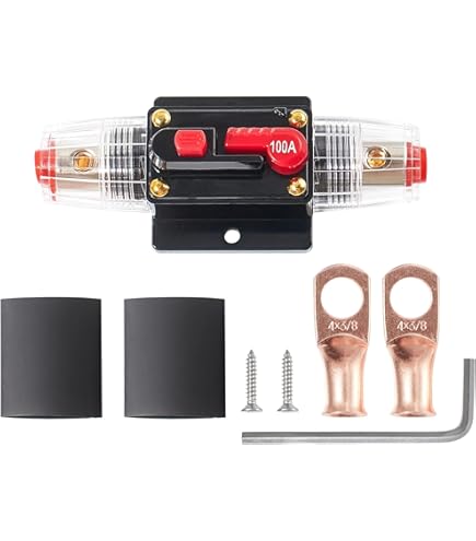 Harmony Audio HA-CB100 Car / Marine Stereo Manual Reset 100 Amp - Foto 8