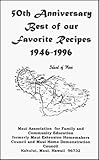 50th Anniversary Best of Our Favorite Recipes 1946-1996 (Maui Cookbook) by 