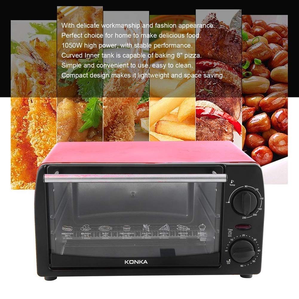 JINRU 9L Mini Horno eléctrico, Horno de la tostadora de la ...