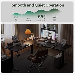 Agilestic L Shaped Standing Desk Adjustable