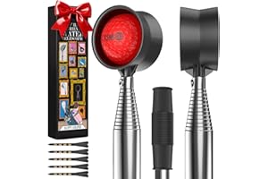 XSMSGO 9Ft/12Ft Telescopic Stainless Steel Golf Ball Retriever for Water, High Durability Double Sided Golf Ball Picker Upper, Men's and Women's Golf Accessories Gifts.