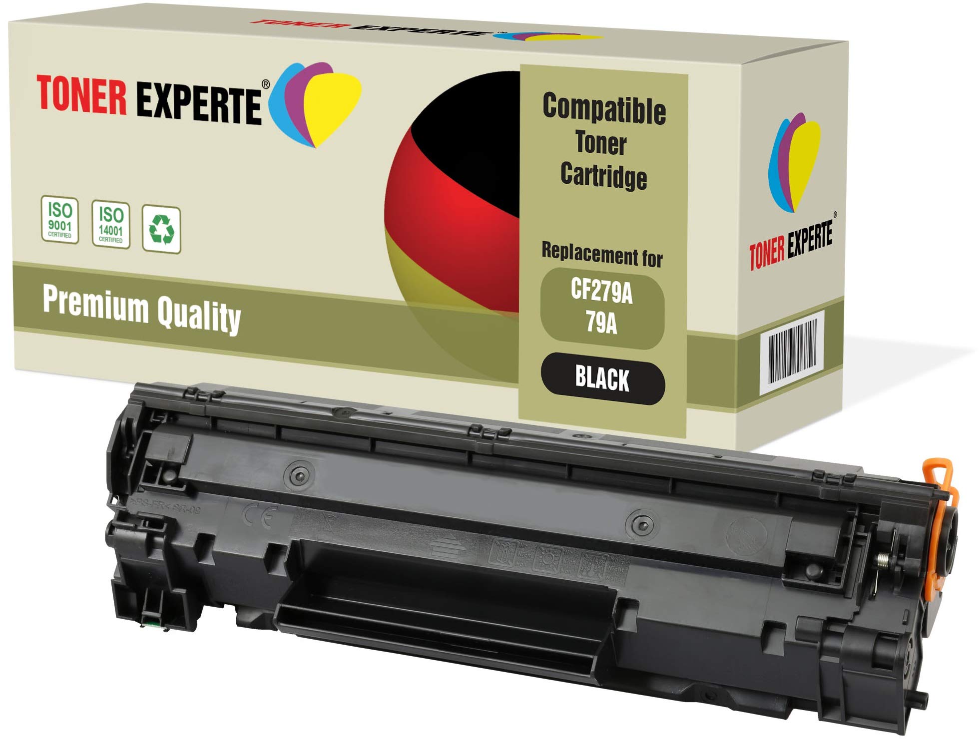 TONER EXPERTE® Compatible with CF279A 79A Premium Toner Cartridge Replacement for LaserJet Pro MFP M26nw M26a M12 M12a M12w