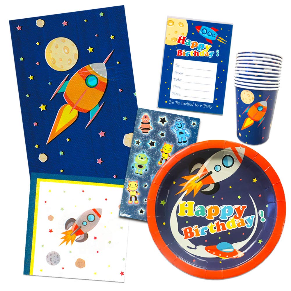 Space Party Supplies Outer Ultimate Set Spaceship Birthday