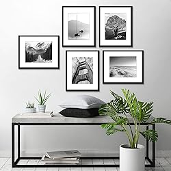 Americanflat 16x20 Picture Frame Set of 5 in Black