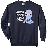Threadless Nathan W. Pyle Aimlessly Graphic Comfort Colors Adult Sweatshirt
