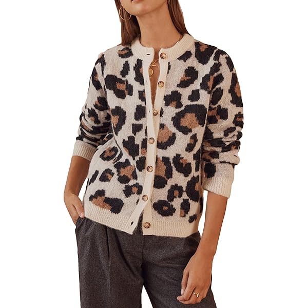 トップス 22AW COOHEM LEOPARD TWEED CARDIGAN トップス 22AW COOHEM LEOPARD TWEED CARDIGAN Womens Tie Front
