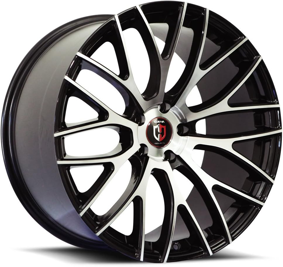 20" Inch Staggered Curva C41 Black Machine Wheels Rims | BBS VOSSEN LEXANI FORGIATO KONIG AUDI BMW MERCEDES INFINITY