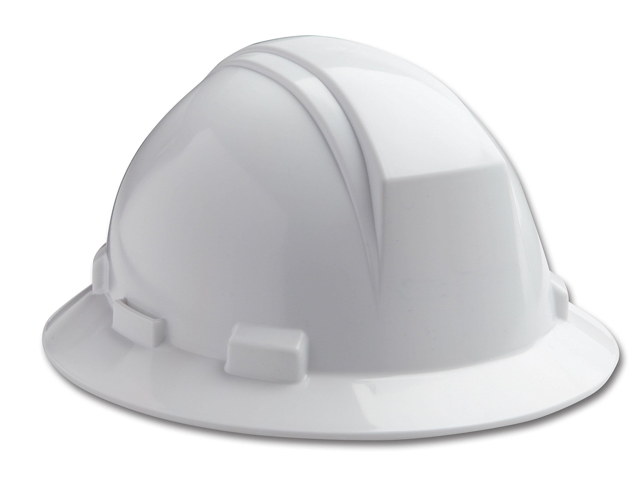 Photo 1 of Dynamic Kilimanjaro Full Brim Hard Hat, HDPE Shell, Type 2, Class E, Foam Impact Liner, 4-Point Suspension, Wheel Ratchet Adjustment, White (280-HP642R-01)