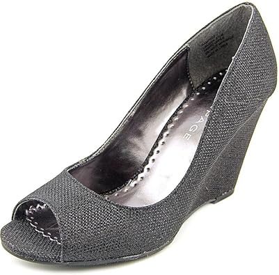 rampage black wedges