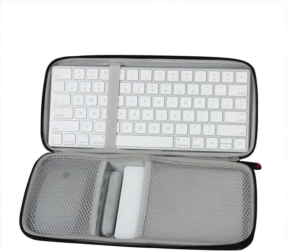 For Apple Magic Keyboard MLA22LL/A Bluetooth + Trackpad 2 MJ2R2LL/A + Mouse EVA Hard Protective Case Carrying Pouch Cover Bag By Hermitshell ¡ - Image 4