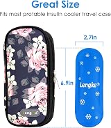 YOUSHARES Reusable Ice Packs for Insulin Cooler - 4Pcs Nylon Gel 60ml Each view 3