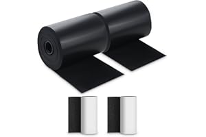 HUAKAILE 2 Pieces 39.3 Feet Under Couch Blocker with Hook & Loop Tape, Adjustable Under Bed Blocker for Pets, Couch Bumpers for Under Couch Carpet, Furniture Gap Blocker Filler Barrier (4.3" W)